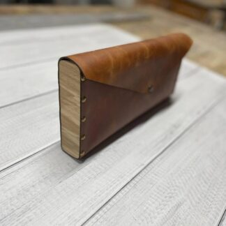 A flat-lay photo of the case, showcasing its full design and materials.