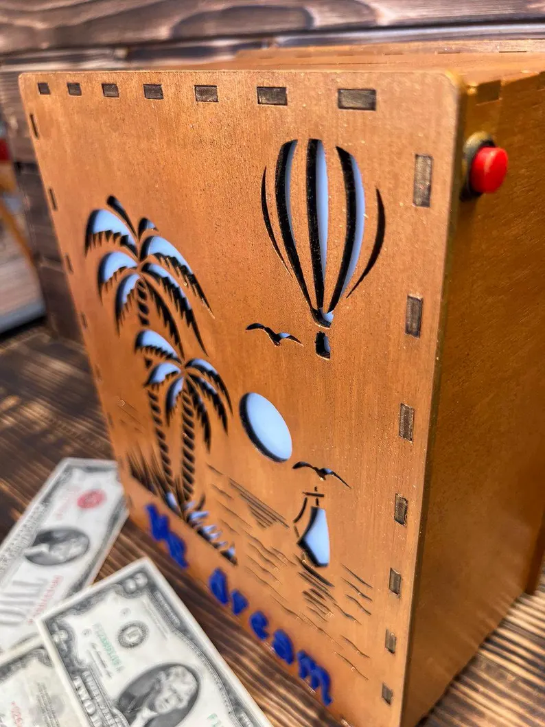 A photo of the organizer showing its various compartments.