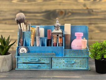 A close-up shot of the laser-etched 