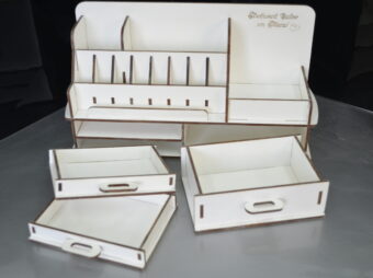 A top-down view of the 