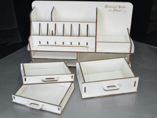 A top-down view of the