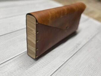 A flat-lay photo of the case, showcasing its full design and materials.